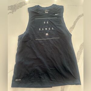 Nike Black 'Go Dawgs' Dri-FIT Tank